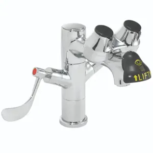 SPEAKMAN SEF-1850-4WH Laboratory Eyewash Faucet, Single Post | CE2BQF