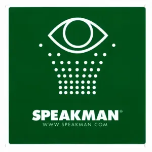 SPEAKMAN SGN1 Emergency Eyewash Sign | CE2BRD