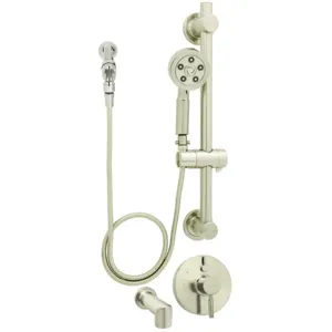 SPEAKMAN SM-1490-ADA-PBN Hand Shower And Tub Combination, With Diverter Valve | CE2AJF