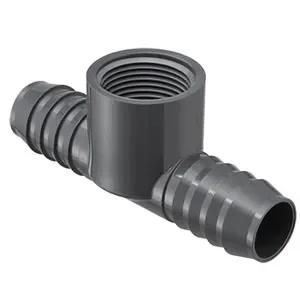 SPEARS VALVES 1402-010BC Tee, Insert x FPT, 1 Inch Size, PVC | BU6BXK