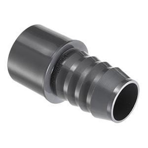 SPEARS VALVES 1432-060G Insert Adapter, Insert x Spigot, 6 Size, PVC, Gray | BU7PTE