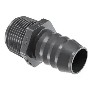 SPEARS VALVES 1436-030 Male Adapter Insert, MPT x Insert, 3 Size, PVC | BU7LNT