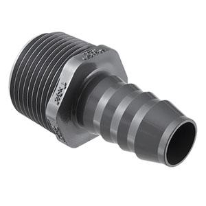 SPEARS VALVES 1436-213BC Reducer Male Adapter, MPT x Insert, 1-1/2 x 2 Size, PVC | BU7PMN
