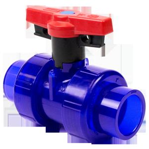 SPEARS VALVES 1829-015BL Industrial Ball Valve, Socket/FPT, EPDM, 1-1/2 Size, PVC | BY6YQQ