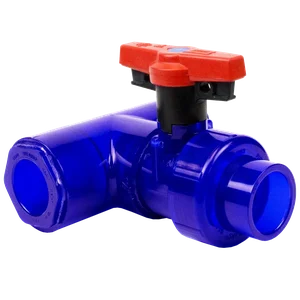 SPEARS VALVES 182901-211BL Ball Valve, Tee Style, Socket/FPT, EPDM, 1-1/2 x 1 Size, PVC | CB8GAT