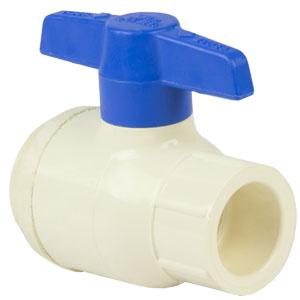 SPEARS VALVES 1922-005 Ball Valve, 1/2 Size, CPVC, Socket, EPDM | BY6ZQF