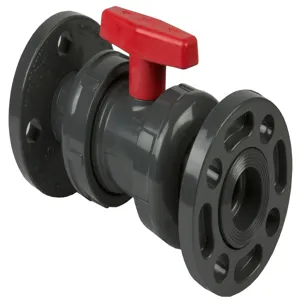 SPEARS VALVES 2323-010C Ball Valve, 1 Size, CPVC, Flanged End, EPDM | CA4UTR