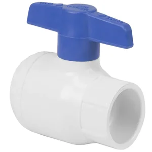 SPEARS VALVES 2621-005 Utility Ball Valve, 1/2 Size, PVC, Threaded End, EPDM | BY6MDV