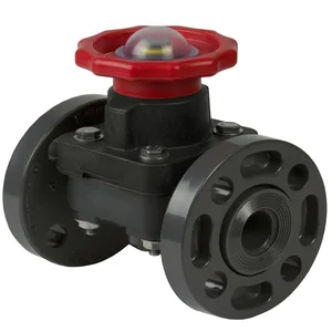 SPEARS VALVES 2723-012 Diaphragm Valve, Flanged, EPDM, 1-1/4 Size, PVC | CB6HZX