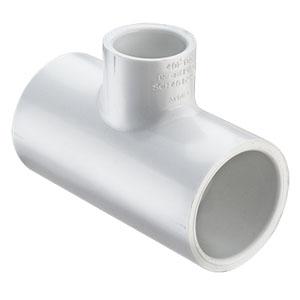 SPEARS VALVES 401-920F Reducer Tee, Socket, Schedule 40, 24 x 20 Size, PVC | BU6NWG