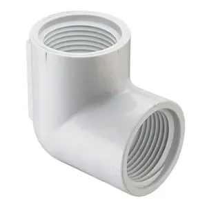 SPEARS VALVES 408-015BC Elbow, 90 Deg., FPT, Schedule 40, 1-1/2 Size, PVC | BU6PRY