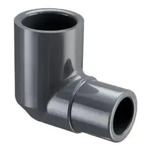 SPEARS VALVES 409-010G Street Elbow, 90 Deg., Spigot x Socket, Schedule 40, 1 Size, PVC, Gray | BU6PTQ