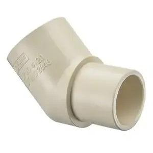 SPEARS VALVES 4127-005BC 45 Deg. Street Elbow, Spigot x Socket, 1/2 Size, CPVC | BU6QGX