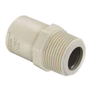 SPEARS VALVES 4136-007R Reinforced Male Adapter, RMPT x Socket, 3/4 Size, CPVC | BU6QFT