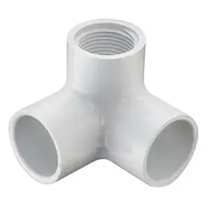 SPEARS VALVES 414-005 Elbow, 90 Deg., Side Outlet, Socket x FPT, Schedule 40, 1/2 Size, PVC | BU6QKA