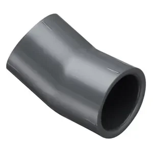 SPEARS VALVES 416-120GF Elbow, 22-1/2 Deg., Socket, Schedule 40, 12 Size, PVC, Gray | BU6QVC