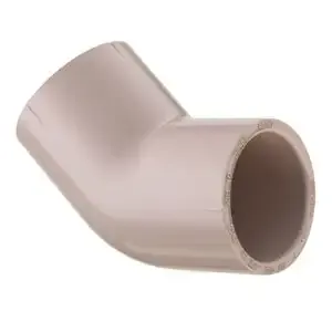 SPEARS VALVES 417-025UV Elbow, 45 Deg., Socket, Schedule 40, 2-1/2 Size, PVC, UV Resistant | BU6QMM