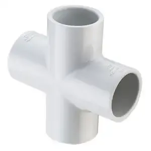 SPEARS VALVES 420-140F Cross, Socket, Fabricated, 14 Size, PVC | BU6QWF