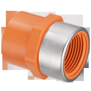 SPEARS VALVES 4235-007SR Female Sprinkler Adapter, With SS Ring, 3/4 Size, CPVC | BU7LBR