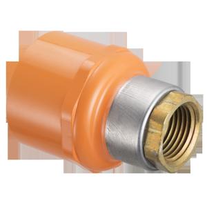 SPEARS VALVES 4235-130 Female Sprinkler Head Adapter, 1 x 1/2 Size, CPVC | BU6RFP