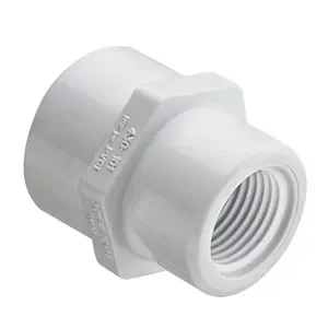 SPEARS VALVES 430-101 Reducer Coupling, FPT, 3/4 x 1/2 Size, PVC | BU7MHX