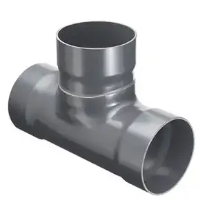 SPEARS VALVES 4301-120 Tee, Socket, Duct, 12 Size, PVC | BU7MHZ