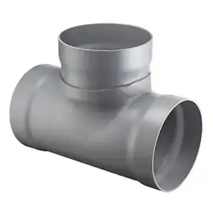 SPEARS VALVES 4301-120C Tee, Socket, Duct, 12 Size, CPVC | BU6TAT