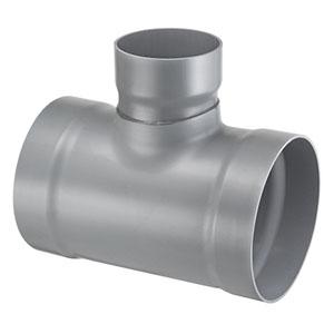 SPEARS VALVES 4301-664C Duct Reducer Tee, Socket, 12 x 4 Size, CPVC | BU6TCE