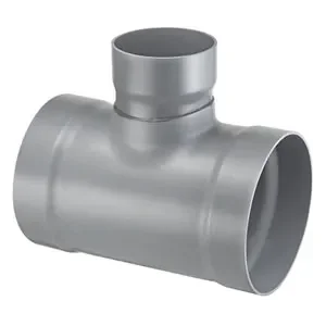 SPEARS VALVES 4301-822C Duct Reducer Tee, Socket, 20 x 12 Size, CPVC | BU6TEB