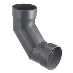 SPEARS VALVES 43063S-120 90 Deg. Elbow, 3 Segment, Socket, Duct, , 12 Size, PVC | BU6THE