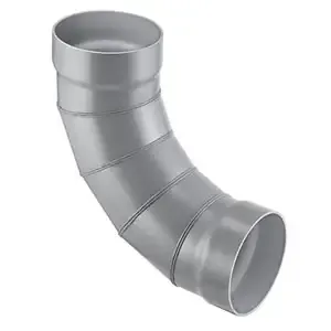 SPEARS VALVES 43065-160C 90 Deg. Elbow, 5 Segment, Socket, Duct, , 16 Size, CPVC | BU6THX