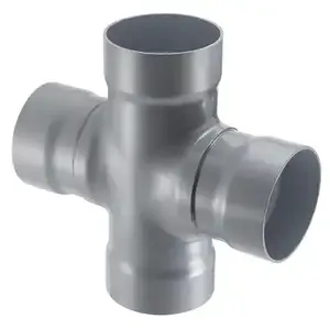 SPEARS VALVES 4320-120C Cross, Socket Duct, 12 Size, CPVC | BU6TLA