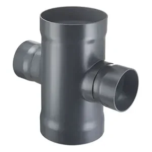 SPEARS VALVES 4320-814 Duct Reducer Cross, Socket, 20 x 4 Size, PVC | BU6TNW