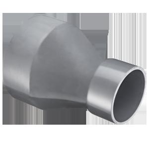 SPEARS VALVES 4329C-908C Conical Reducer, Socket Duct, 24 x 8 Size, CPVC | BU6TZK