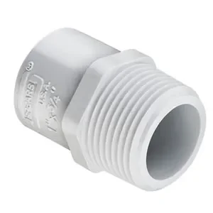 SPEARS VALVES 436-294 Reducer Male Adapter, MPT x Socket, 2-1/2 x 3 Size, PVC | BU7KMZ