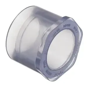 SPEARS VALVES 437-422L Reducer Bushing, Spigot x Socket, Schedule 40, 4 x 3 Size, PVC, Clear | BU6UUK