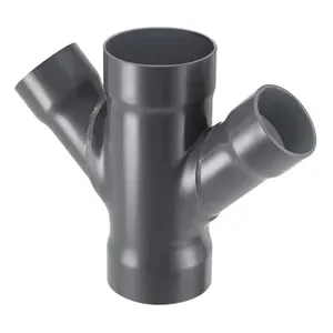 SPEARS VALVES 4376-624 Duct Reducer Double Wye, Socket, Duct, 10 x 4 Size, PVC | BU6VDN