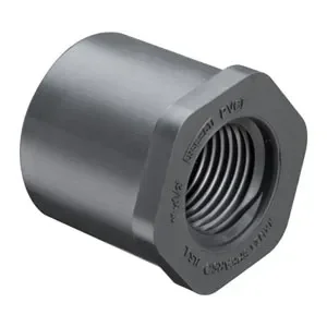 SPEARS VALVES 438-072GBC Reducer Bushing, Spigot x FPT, Schedule 40, 1/2 x 1/4 Size, PVC | BU6VKF