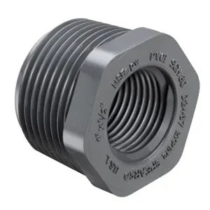 SPEARS VALVES 839-131 Reducer Bushing, MPT x FPT Schedule 80, 1 x 3/4 Size, PVC | BU7HRD