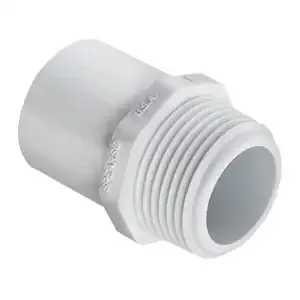 SPEARS VALVES 461-015 Male Adapter, Spigot x MPT, 1-1/2 Size, PVC | BU7KKX