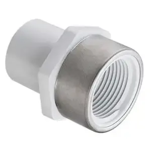 SPEARS VALVES 478-040SR Spigot Special Reinforced Female Adapter, Spigot x FPT, 4 Size, PVC | BU6XYT