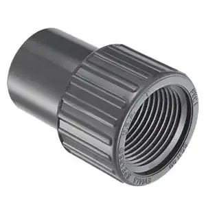 SPEARS VALVES 478-012G Spigot Female Adapter, Spigot x FPT, 1-1/4 Size, PVC | BU6XYG