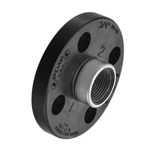 SPEARS VALVES 4852-020BSR Special Reinforced One Piece Flange, With SS Ring, FPT, 2 Size, Polypropylene | BU6YET