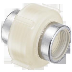 SPEARS VALVES 4858-015SR Special Reinforced Brass Union, With SS Ring, FPT, 1-1/2 Size, Polypropylene, Natural | BU6YFR