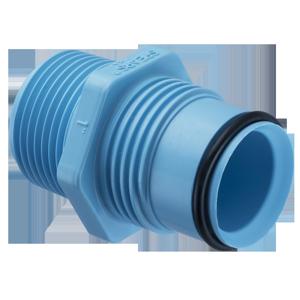 SPEARS VALVES 559-212-85AR Swing Joint Outlet Adapter, MAT x FAT, With O Ring, 1-1/2 x 1-1/4 Size, PVC | BU6YJM
