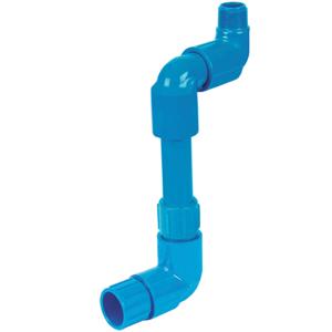 SPEARS VALVES 5905-012__** Solvent Cemented Riser, With 19-24, Nipple, Socket x MPT, 1-1/4 Size, PVC | BU6YRQ