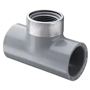 SPEARS VALVES 802-005CSR Special Reinforced Tee, 1/2 Size, Socket x FPT, Schedule 80, CPVC | BU6ZML