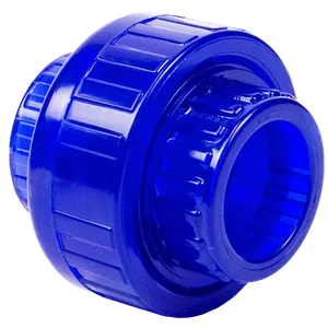 SPEARS VALVES 857-007BL Union, Socket x Socket, FKM, 3/4 Size, PVC, Blue | BU7ERE