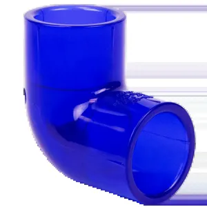 SPEARS VALVES 806-010BL Low Extractable Elbow, 90 Deg., Socket, Schedule 80, 1 Size, PVC, Blue | BU7AEV