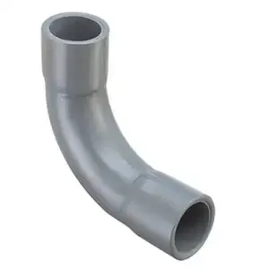 SPEARS VALVES 806-005LSCF Long Sweep Elbow, 90 Deg., Socket, Schedule 80, Fabricated, 1/2 Size, CPVC | BU7MZF